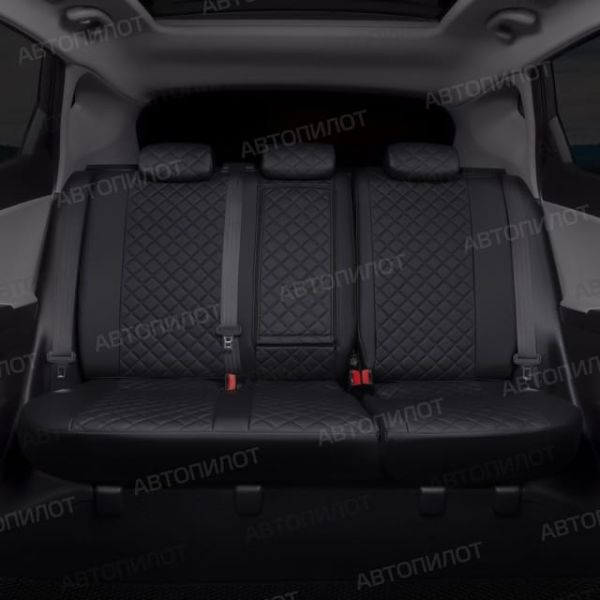 Чехлы Экокожа на Volkswagen Teramont 5 мест Чехлы Экокожа на Volkswagen Teramont 5 мест