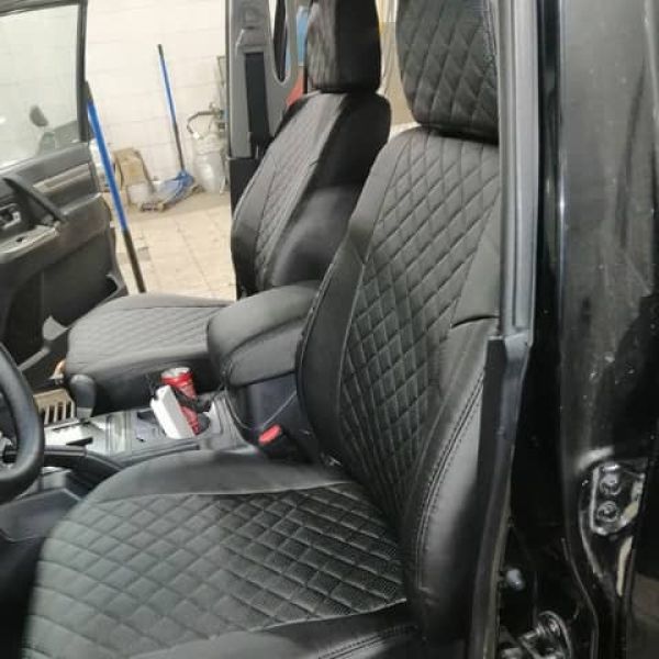 Чехлы Автопилот на Mitsubishi Pajero 3 (5 дверный) 2000-2006 г.в.