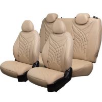 Чехлы Премиум Экокожа Байрон Президент|Жук на Volkswagen Tiguan 2007-2016 г.в.