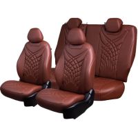 Чехлы Премиум Экокожа Байрон Президент|Жук на Volkswagen Tiguan 2007-2016 г.в.