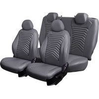 Чехлы Премиум Экокожа Байрон Президент|Жук на Volkswagen Tiguan 2007-2016 г.в.