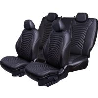 Чехлы Премиум Экокожа Байрон Президент|Жук на Volkswagen Tiguan 2007-2016 г.в.