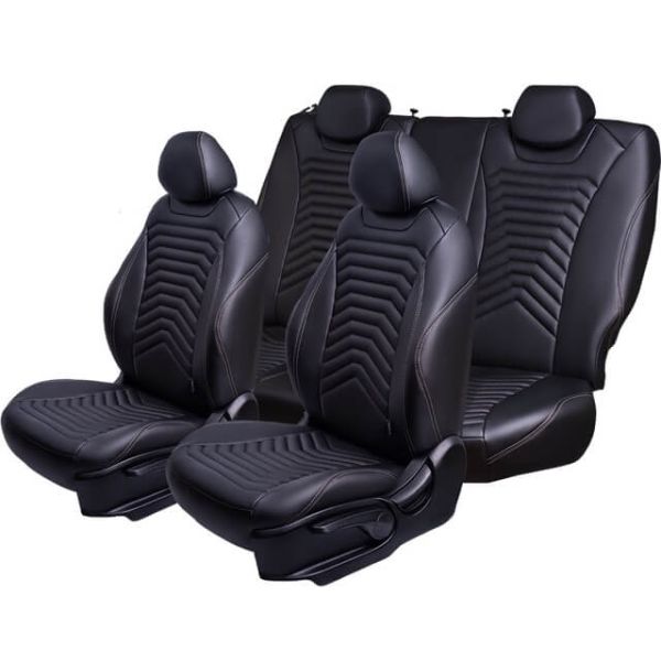 Чехлы Премиум Экокожа Байрон Президент|Жук на Volkswagen Tiguan 2007-2016 г.в.