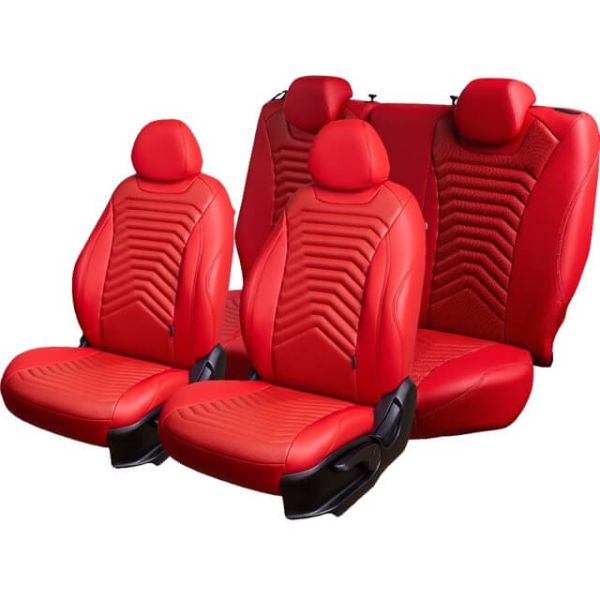 Чехлы Премиум Экокожа Байрон Президент|Жук на Volkswagen Tiguan 2007-2016 г.в.