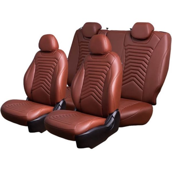 Чехлы Премиум Экокожа Байрон Президент|Жук на Volkswagen Tiguan 2007-2016 г.в.