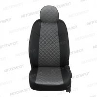 Чехлы Автопилот Алькантара Ромб на УАЗ Патриот 2014-2020 г.в.