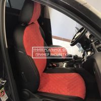 Чехлы Автопилот Алькантара Ромб на УАЗ Патриот 2014-2020 г.в.