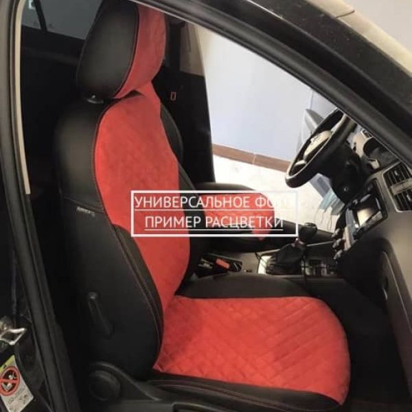 Чехлы Автопилот Алькантара Ромб на УАЗ Патриот 2014-2020 г.в.